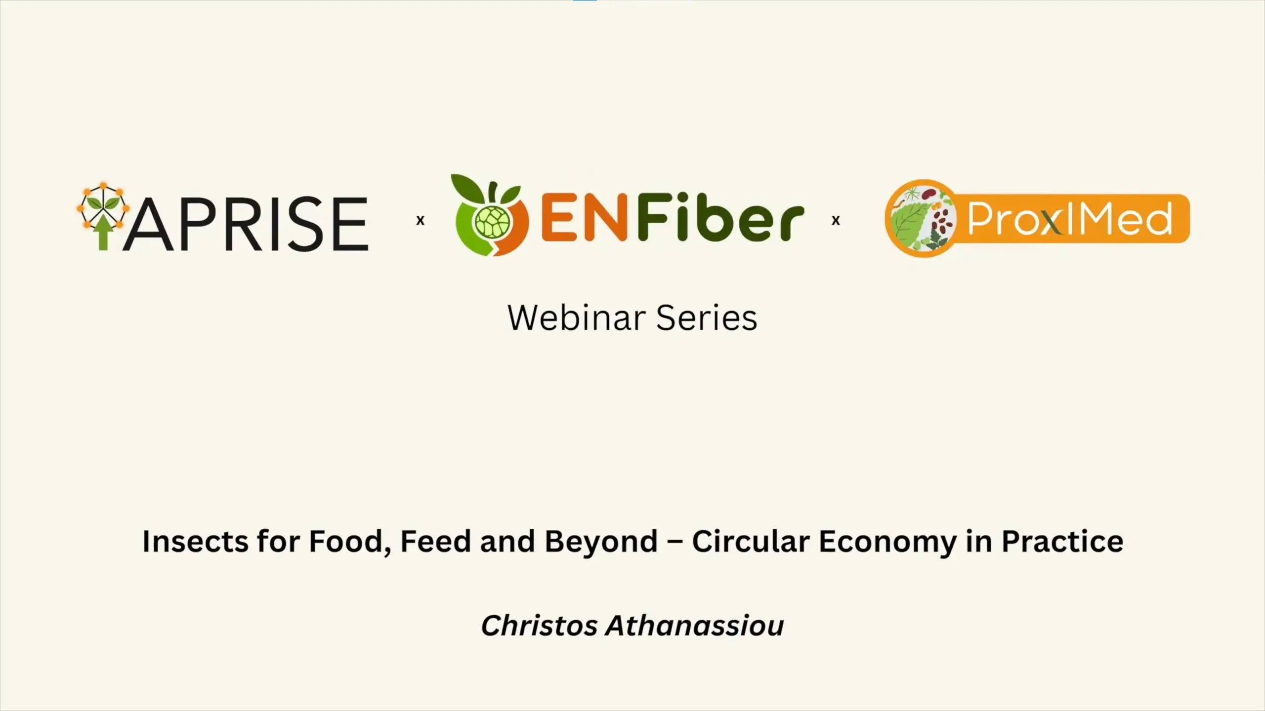 Watch the First ENFiber, APRISE and ProxIMed Joint Webinar