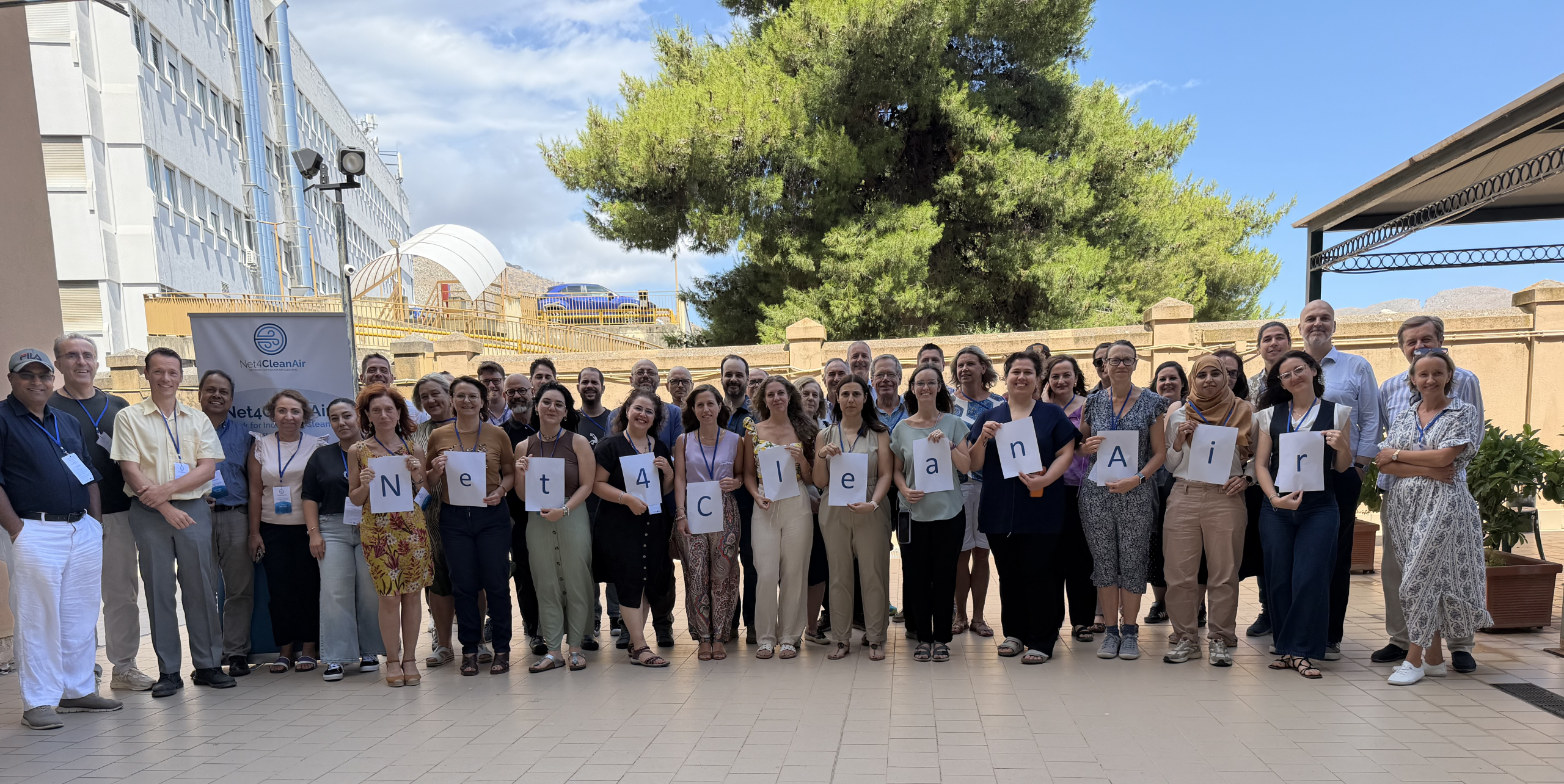 Net4CleanAir 3rd General Meeting in Palermo, Italy