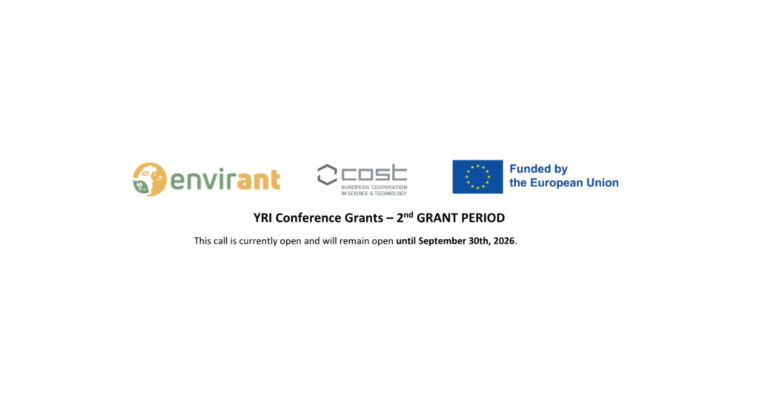 ENVIRANT YRI Conference Grants – 2nd Grant Period