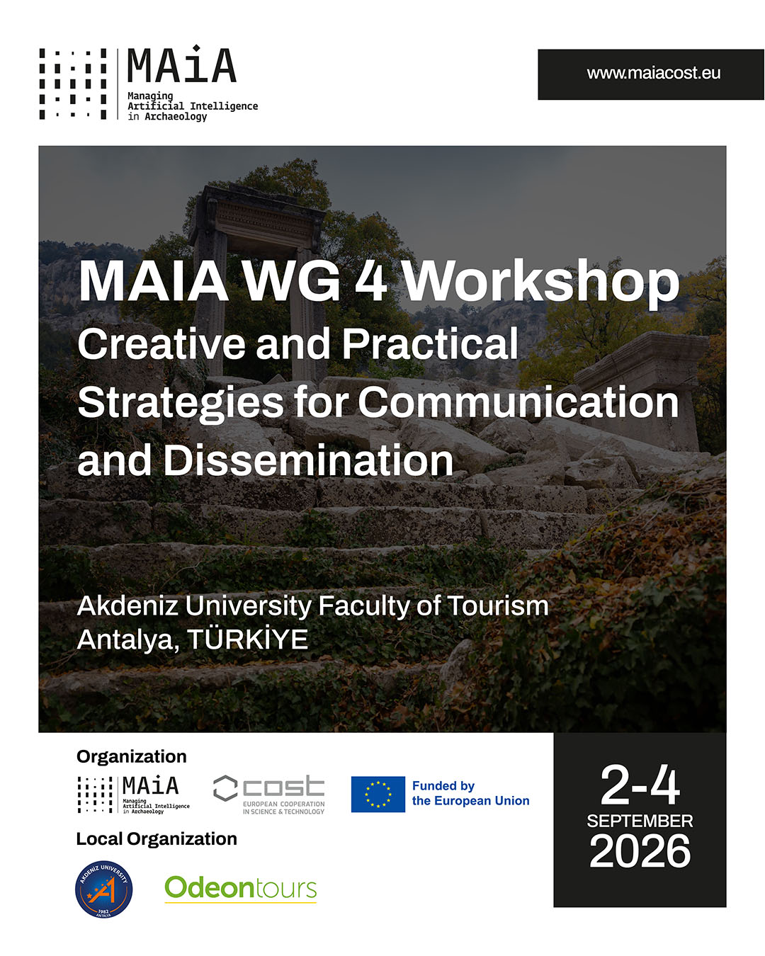 MAIA WG4 Workshop | Antalya 2026