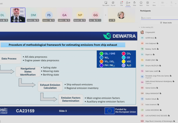 DEWATRA Training School Opens in Istanbul with a Focus on Maritime Decarbonisation
