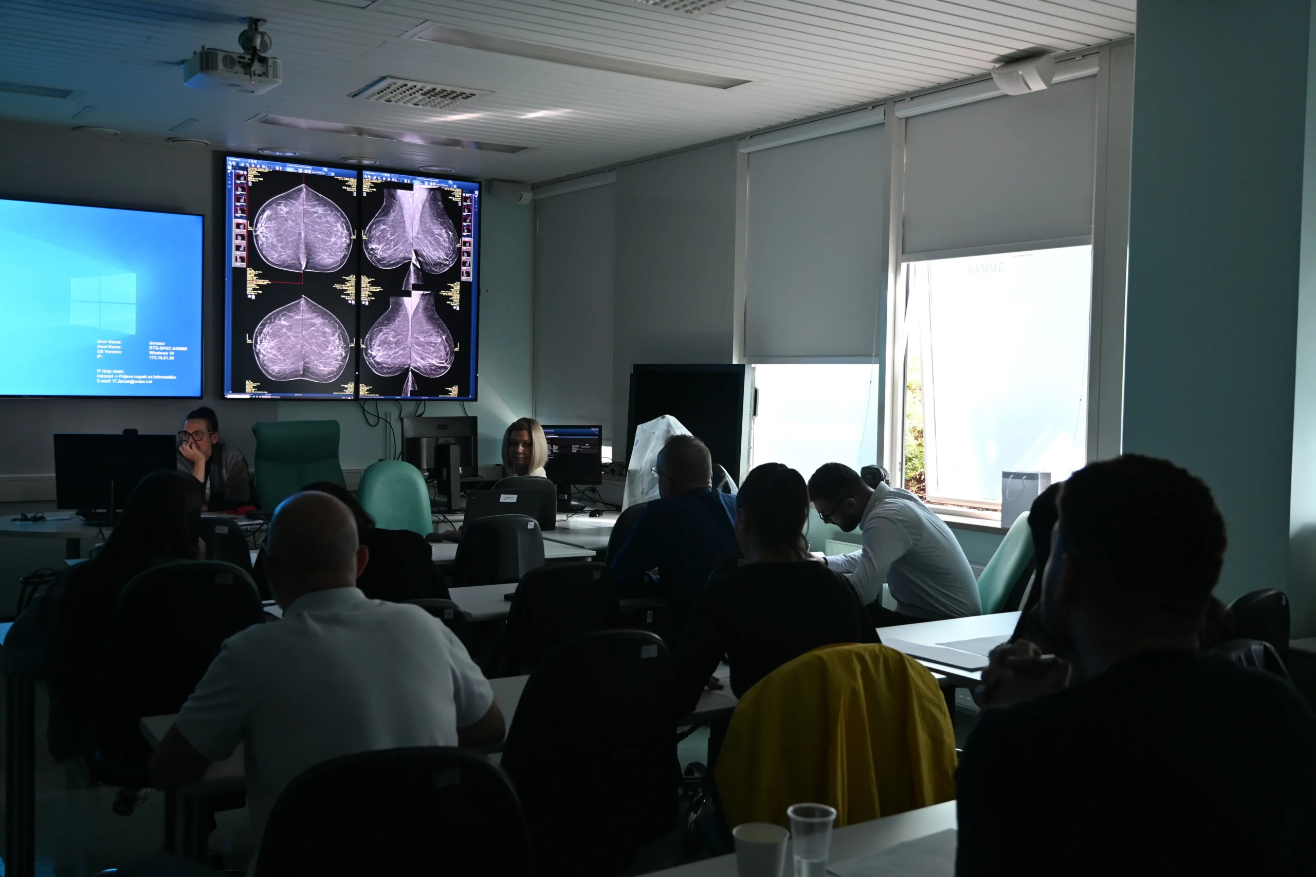Ljubljana: International training school on mammographies in breast cancer screening held in the Slovenian Breast Cancer Screening Programme DORA